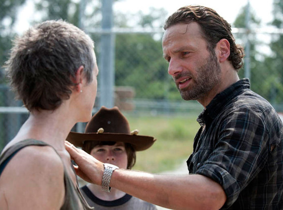 The Walking Dead, Melissa McBride, Chandler Riggs The Walking Dead, Melissa McBride, Chandler Riggs